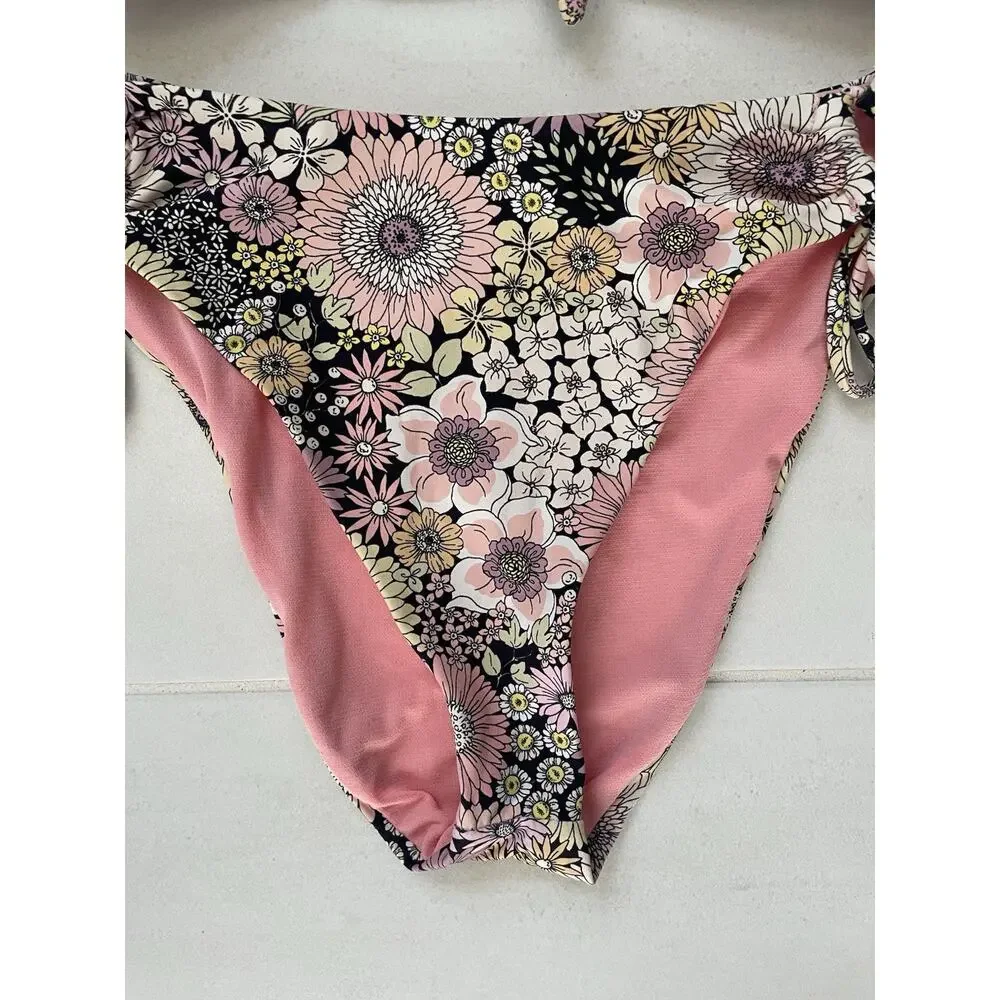 VYB Swim Bikini Swimsuit Retro Floral Boho Chic Cottagecore Femme